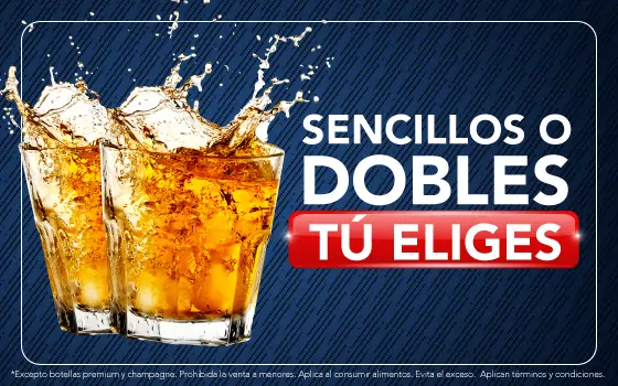 Destilados dobles todos los días